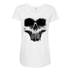 skull Maternity Scoop Neck T-shirt