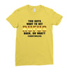 You Guys Want to Get Rufus Back, or What Ladies Fitted T-Shirt
