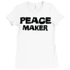 peace maker Ladies Fitted T-Shirt
