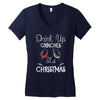 drink up grinches it's christmas Women's V-Neck T-Shirt