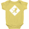 ninja crossing sign Baby Onesie