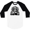 evil skull humor 3/4 Sleeve Shirt