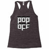 pop off square Racerback Tank