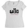 never forget casette diskette Women's Triblend Scoop T-shirt