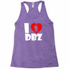 i love dbz  fun  super saiyajin piccolo vegeta dragonball son goku Racerback Tank