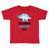 grumpa saurus rex Toddler T-shirt