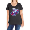 fossil fueled Ladies Curvy T-Shirt