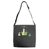 schrodinger's night Adjustable Strap Totes