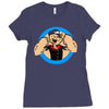 popeye le marin Ladies Fitted T-Shirt