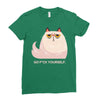 Go F Yourself Ladies Fitted T-Shirt