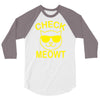 check meowti 3/4 Sleeve Shirt