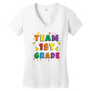 team 1st grade Women's V-Neck T-Shirt