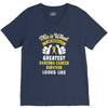 This is What The Worlds Greatest Sarcoma Cancer Survivor Looks Like V-Neck Tee
