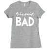 andi warlor bad Ladies Fitted T-Shirt
