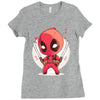 deadpool Ladies Fitted T-Shirt
