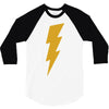 lightning bolt camera flash 3/4 Sleeve Shirt