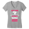 god found autism moms Women's V-Neck T-Shirt