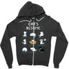 cat's resume Zipper Hoodie