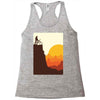 break on the mountain Racerback Tank