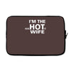 im the hot wife Laptop sleeve