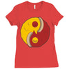 pizza of mind Ladies Fitted T-Shirt