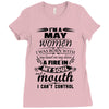 I Am A May Women Ladies Fitted T-Shirt