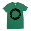aperture science Ladies Fitted T-Shirt