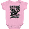 black bood Baby Bodysuit
