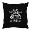 camp crystal lake counselor Throw Pillow