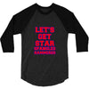 star spangled hammered 3/4 Sleeve Shirt