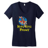 hong kong phooey Women's V-Neck T-Shirt