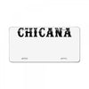 chicana eroded License Plate