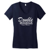 double deuce Women's V-Neck T-Shirt