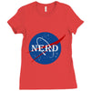 nerd Ladies Fitted T-Shirt