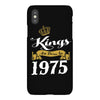kings are born in 1975 iPhoneX