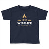 Wildlife Camping Toddler T-shirt