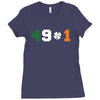 Conor Mcgregor 49-1 Ladies Fitted T-Shirt
