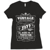 Vintage Aged To Perfection 1977 Ladies Fitted T-Shirt