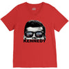 jfk sunglasses V-Neck Tee