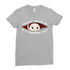 September Peeking Out Baby Boy Ladies Fitted T-Shirt