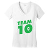 team 10 Women's V-Neck T-Shirt