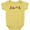Heart Beats Mountain Baby Bodysuit