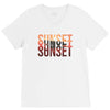 Sunset V-Neck Tee