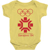sarajevo 1984 84' olympic Baby Onesie