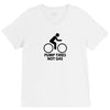 pump tires not gas earth friendly green living cool nerd geek shirt t V-Neck Tee