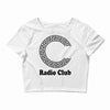 Radio Club Crop Top