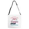 Girl Like A Flowers Adjustable Strap Totes