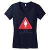 404 error girlfriend not found Women's V-Neck T-Shirt