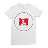 please red Ladies Fitted T-Shirt