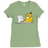 computer psy Ladies Fitted T-Shirt